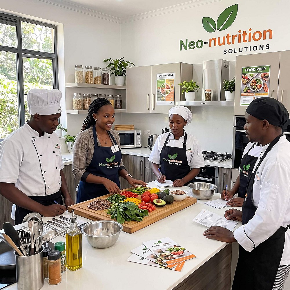 Cooking demonstrations at Neo- Nutrition Solutions